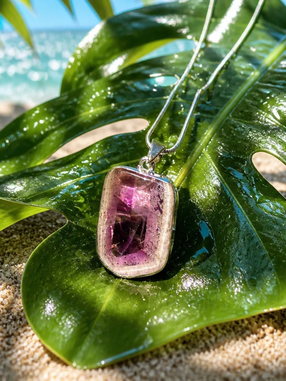 NEW! Super Amethyst Necklace - Picture 3 of 15